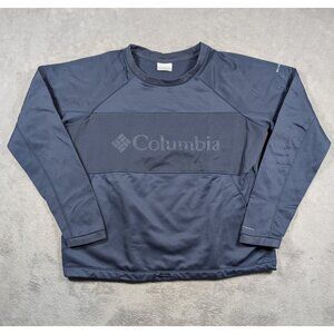 Columbia Sweatshirt Womens Size Medium Blue Active Lounge Athleisure Outdoor